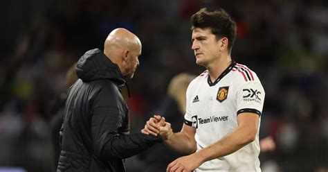 Man United Captain Harry Maguire Reveals Erik Ten Hag Message Ahead Of