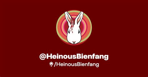 Heinousbienfang Instagram Facebook Linktree