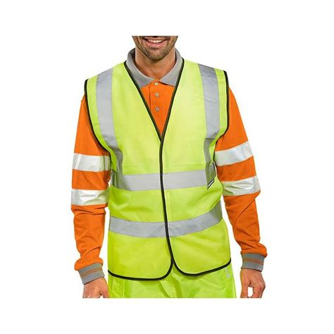 Beeswift Hi Vis Yellow Waistcoat C W Berry