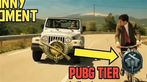 PUBG TIER RANK Push From Bronze To Conquer Mr Bean Version PUBG