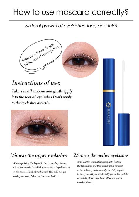 Haircube Eyelash Growth Serum Liquid Eyelash Enhancer Natural