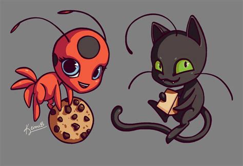 Tikki And Plagg By Keinneb On Deviantart