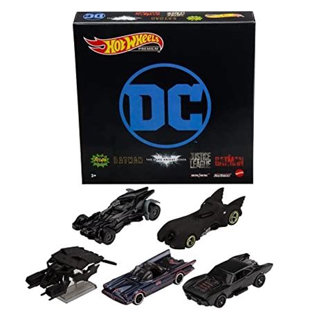 Hot Wheels Batman Bundle castings batmóveis favoritos dos fãs Veículos de Brinquedo de