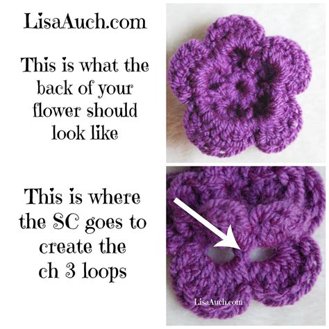 Free Crochet Patterns and Designs by LisaAuch: How To Crochet a Small ...