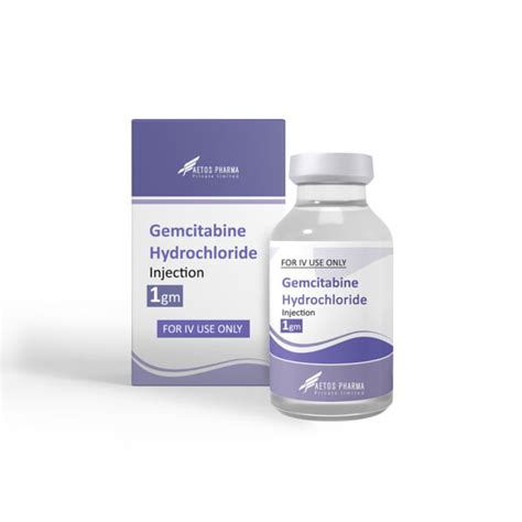 Gemcitabine Hydrochloride Injection 200mg Anti Cancer Manufacturer