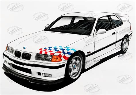 How To Draw A Bmw M3 Step By Step