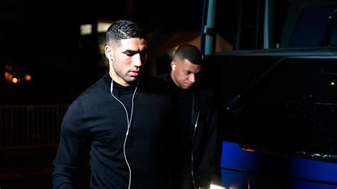 Achraf Hakimi star du PSG et proche de Kylian Mbappé visé dans une