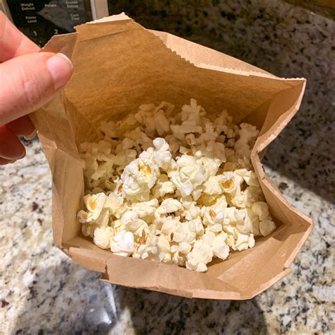 Microwave Popcorn in a Paper Bag - Trimazing