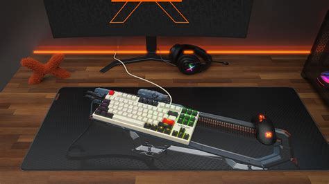 Atax Pro RGB Creator Retro Outemu Black Krux Marka Dla Graczy