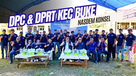 Kukuhkan Dpc Dprt Kec Buke Ajp Beri Bekal Semangat Youtube