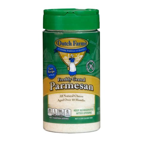 Dutch Farms Parmesan Freshly Grated Cheese 8 Oz Delivery Or Pickup