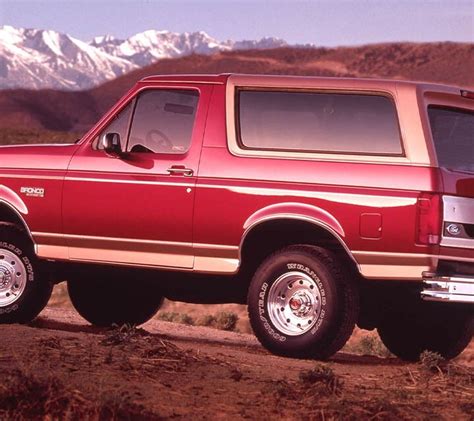 5th Generation Bronco 1992 1996 The Original Body Style Ford