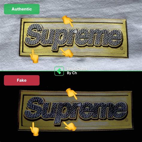 Supreme Bling Box Logo Fake vs Real (How-To Guide)