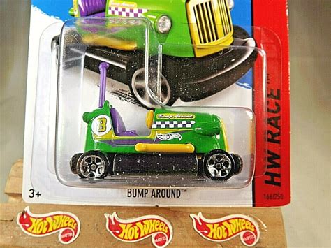 Hot Wheels HW Race Track Aces BUMP AROUND Green Variant W Chrome Sp Contemporary