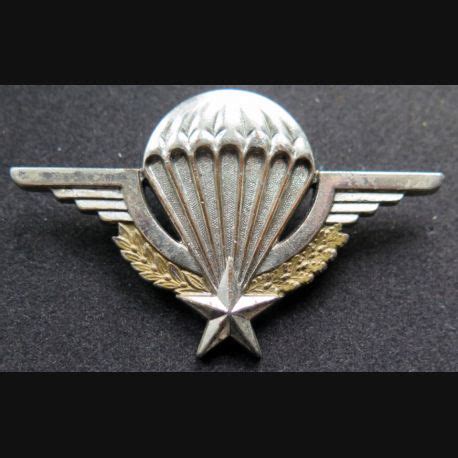 BREVET PARA insigne métallique de brevet parachutiste sans nom de