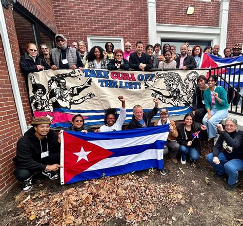 Ratifica Red Solidaria En EEUU Lucha Contra Bloqueo A Cuba Fotos Noticias Prensa Latina