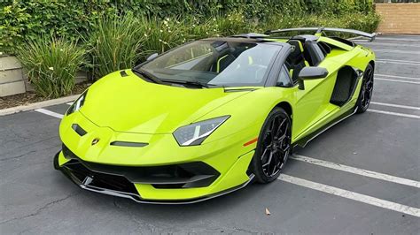 Lamborghini Aventador Svj Roadster Walkaround Exhaust No