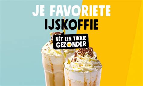 Jouw Favoriete Ijskoffie Nét Een Tikkie Gezonder Jumbo