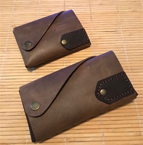 Leather Money Bag Etsy