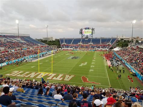 FAU Stadium Seating Layout and Section Map 14