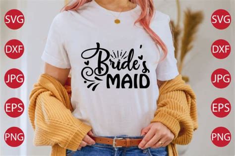 Bride S Maid SVG Graphic By Regular Creative Creative Fabrica