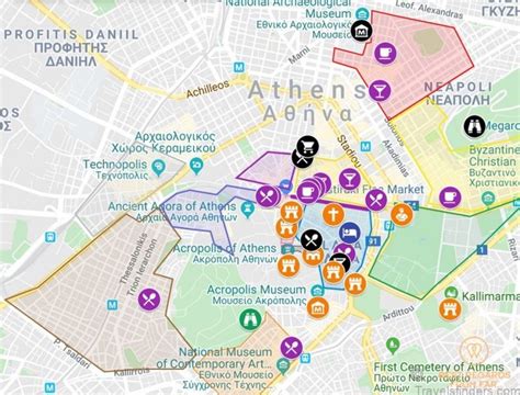 Athens Travel Guide For Tourist Maps And Things To Do TravelsFinders