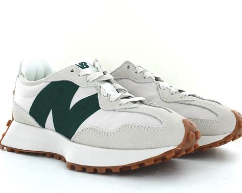 New Balance 327 Beige Vert Gomme