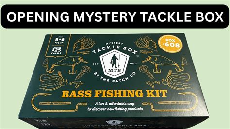 Opening Mystery Tackle Box Bass Fishing Kit Youtube