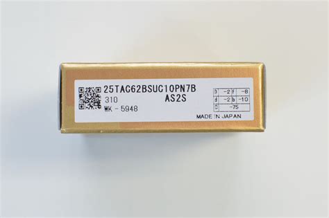 NSK 25TAC62BSUC10PN7B CNC ballscrew support bearing 25x62x15 P4 25TAC6 ...