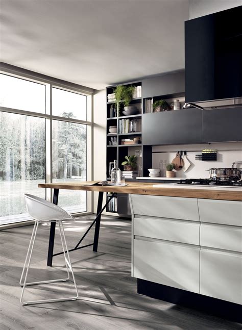 Cucina Componibile MOTUS Linea Scavolini By Scavolini Design Vittore Niolu