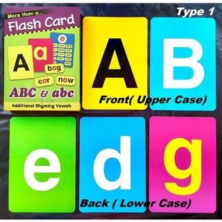 Early Learning Flash Card Kad Imbasan Jawi Suku Kata Abc Phonic Number