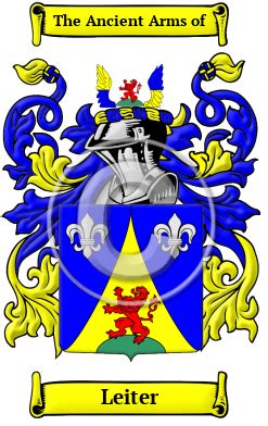 Leiter Name Meaning, Family History, Family Crest & Coats of Arms