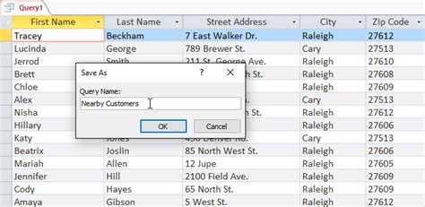 Access Query Designing How To Run The Query Wizard In Access Ms