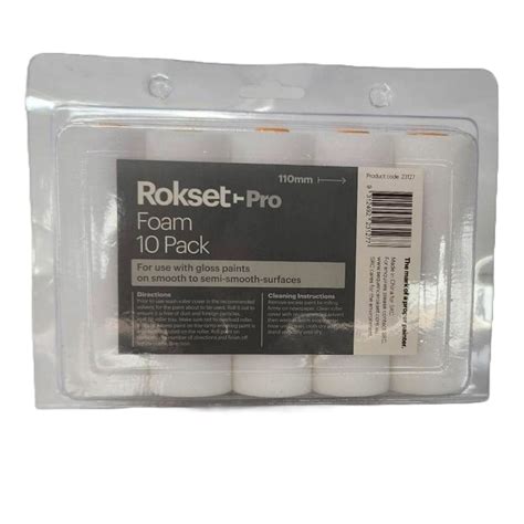 Rokset Pro Foam Roller Cover 110mm 10 Pack Fortified Oceanic Pty Ltd