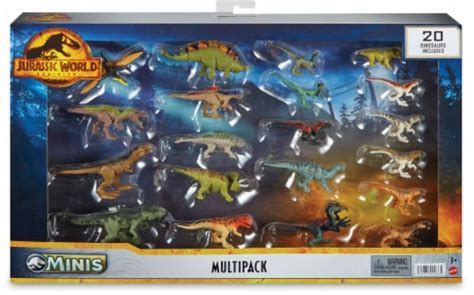 Mattel® Jurassic World Dominion Mini Dinosaurs Multipack 20 Pk Kroger