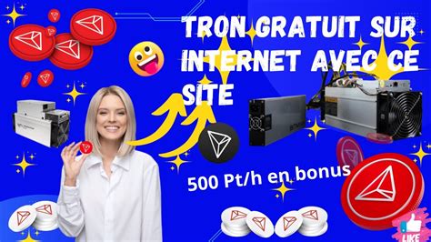 Tron Gratuit Avec Son Telephone Miner Du Tron Sur Internet