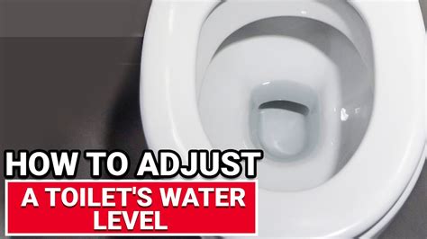 How To Adjust A Toilet S Water Level Ace Hardware YouTube