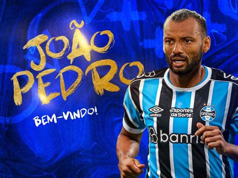 Grêmio anuncia a contratação do atacante João Pedro