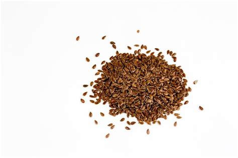 Linum usitatissimum — научное название семян бурого льна. также ...