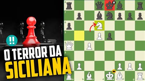 Super Armadilhas Na Defesa Siciliana Xadrez Vida Youtube