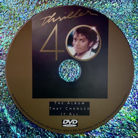 Michael Jackson Thriller 40 DVD (2023 Documentary) Featuring: Mary J. Blige, Paul McCartney (The ...