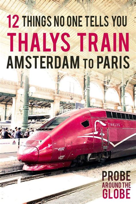 Eurostar Train Amsterdam To Paris 12 Things No One Tells You Europe