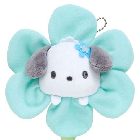 Plush Keychain Pochacco Sanrio Flower 2024 Meccha Japan