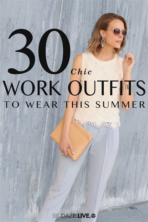 Women S Style 30 Work Outfit Ideas Spring Summer Office Wear Business Casual Work