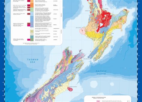 12 000 000 Geological Map Gns Science Te Pῡ Ao