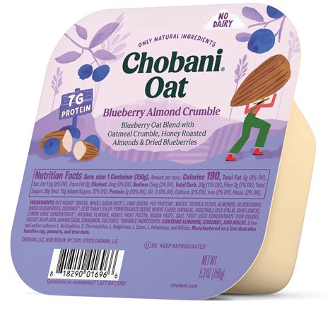 Chobani Vanilla Greek Yogurt Mixed Berry Nutrition