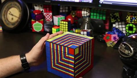 Watch The Worlds Largest Rubiks Cube Get Solved Inhabitots