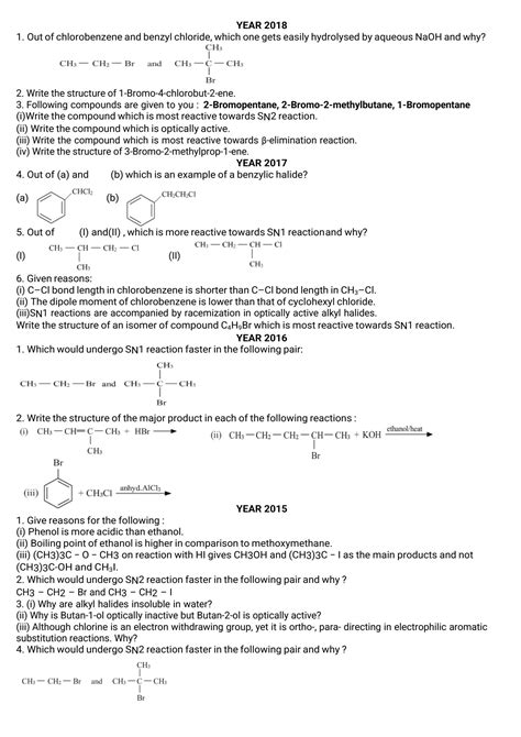 Solution Halo Alkanes And Halo Arenes Studypool