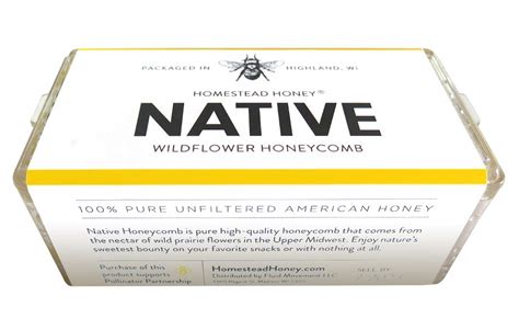 Native Honeycomb Peine De Miel 100 Pura Y Cruda Fabricado En Los