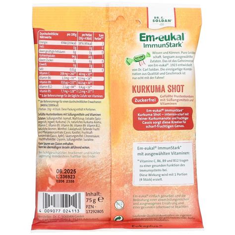 Em Eukal Immunstark Kurkuma Shot G Shop Apotheke